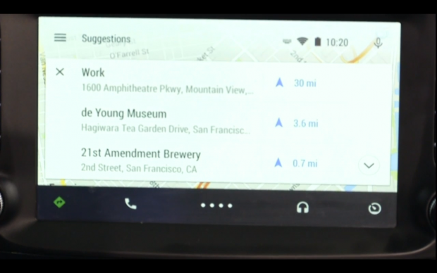 Android Auto auf der Google I/O (Bild: Andreas Sebayang/Golem.de)